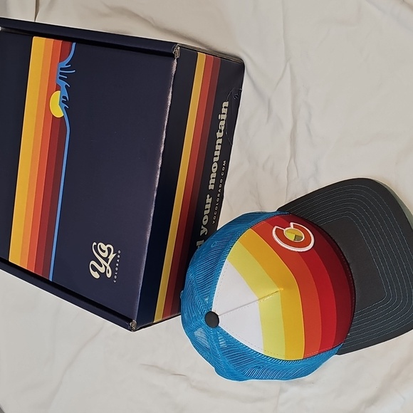 NWT YoColorado "Sunset Fader" Trucker Hat - Picture 7 of 12